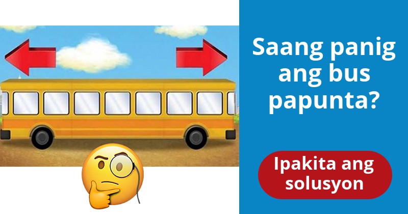 Saang panig ang bus papunta? | Funmix.eu